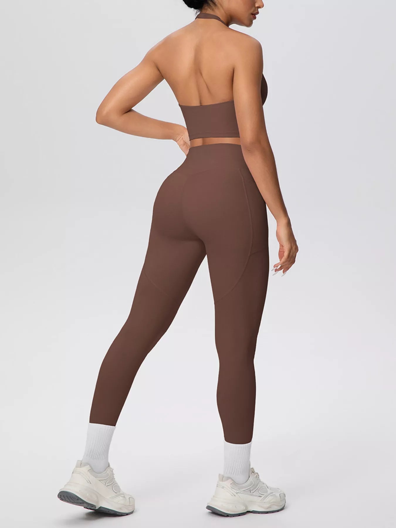 The Lucia Halter Crop Top & Legging Set