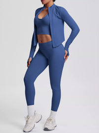 The Lucia Three-Piece Tank, Jacket & Legging Set