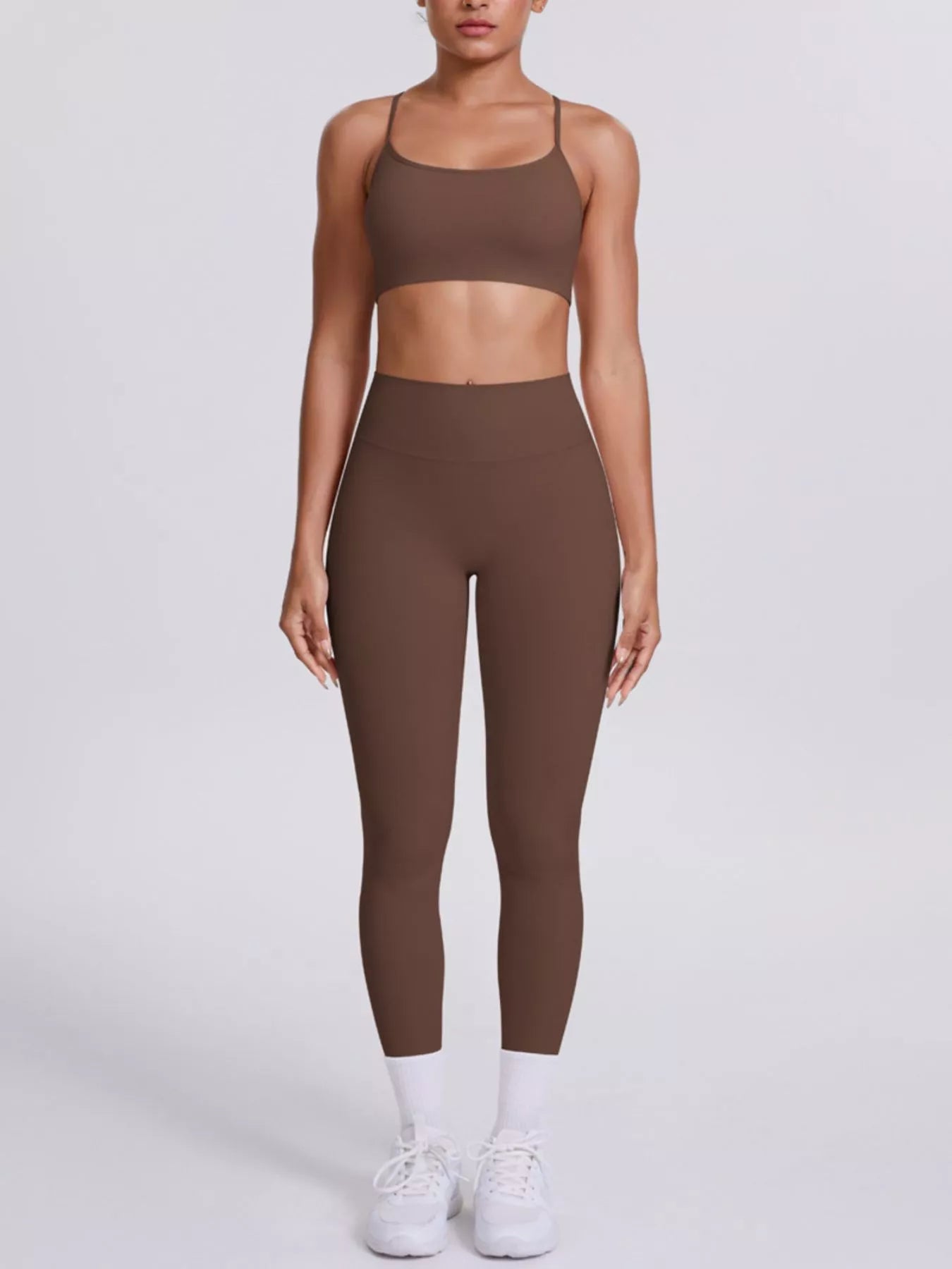 The Lucia Criss-Cross Cami & Legging Set