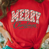 Merry Christmas Short Sleeve Graphic Tee