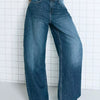 Wide Leg Washed Jeans