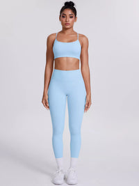 The Lucia Criss-Cross Cami & Legging Set