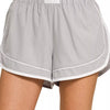 Zenana Soft Woven Lined Dolphin Shorts