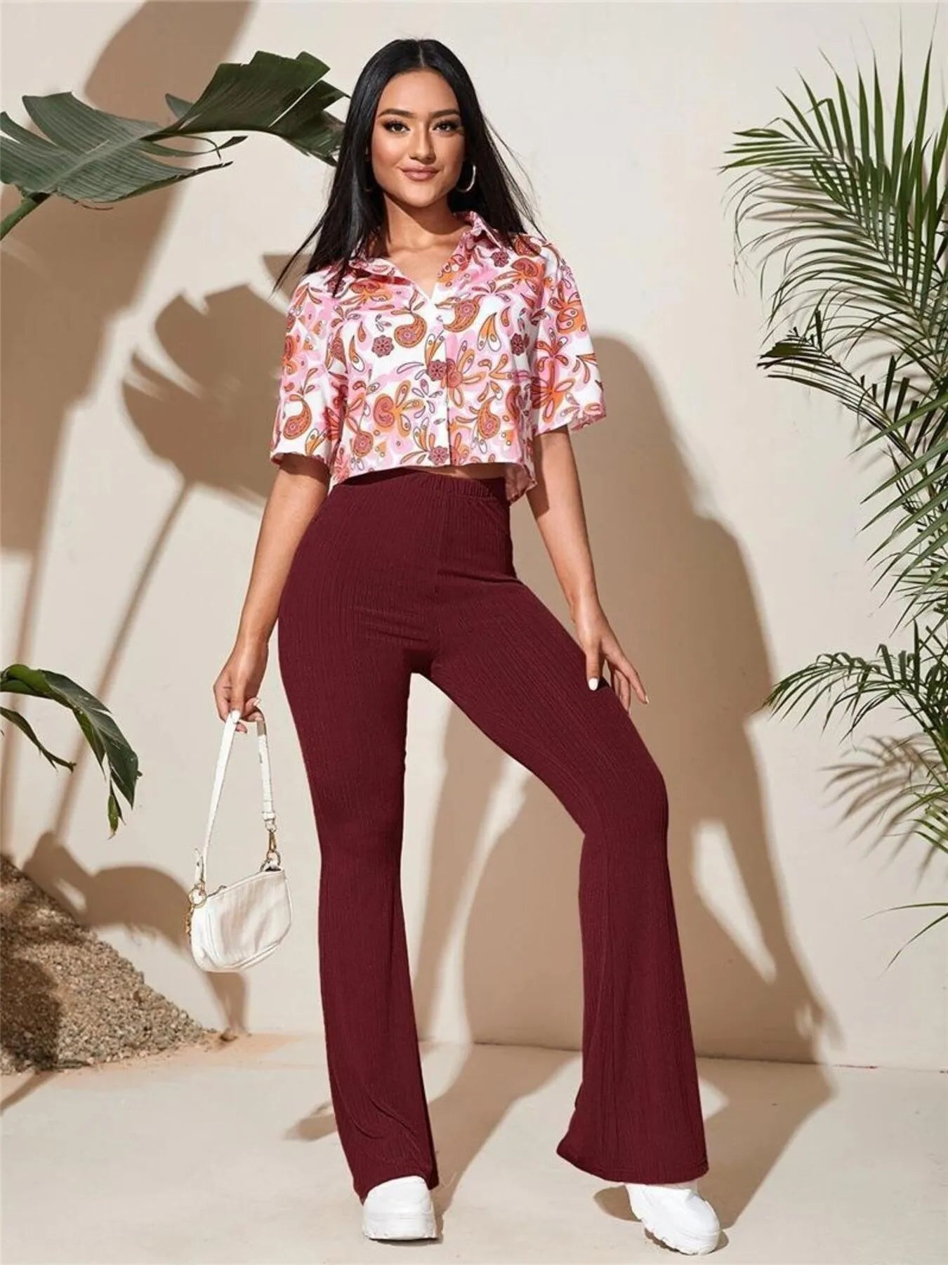 The Daria High-Waist Flare Pant