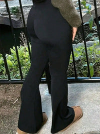The Avery V-Waist Flare Pant