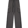 Men's Drawstring Wide Leg Cargo Active Pants