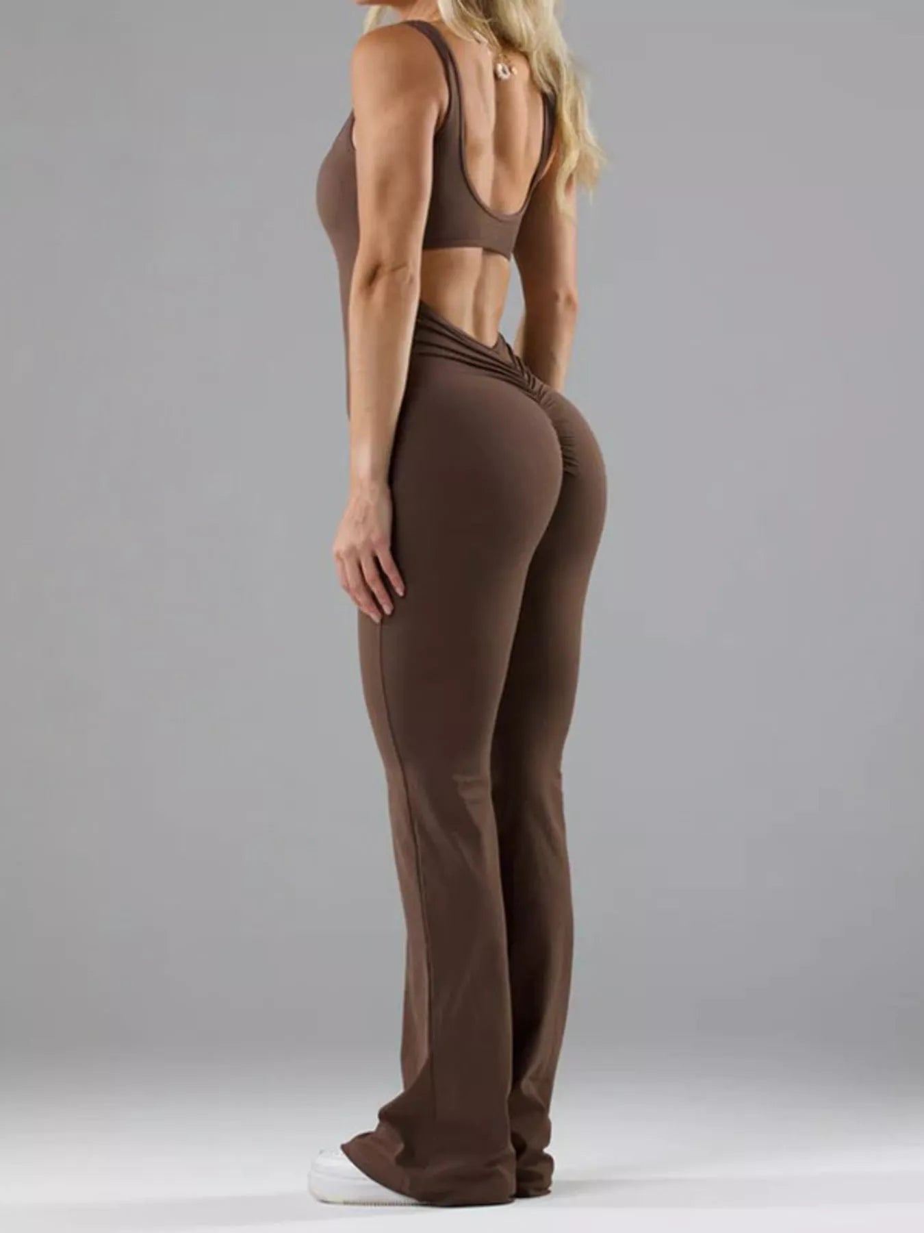 The Eden Seamless Flare Jumpsuit