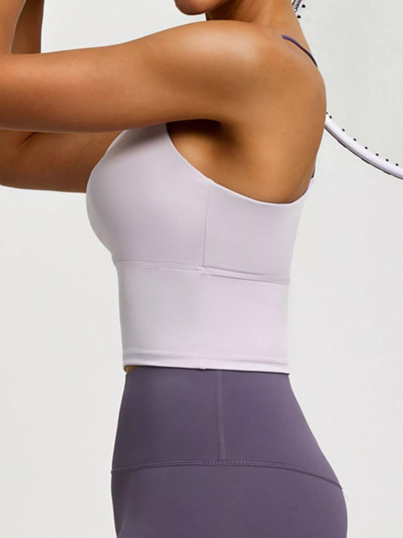 The Greta Criss-Cross Back Sports Bra
