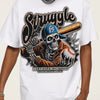 Men's STRUGGLE Graphic Round Neck Short Sleeve T-Shirt
