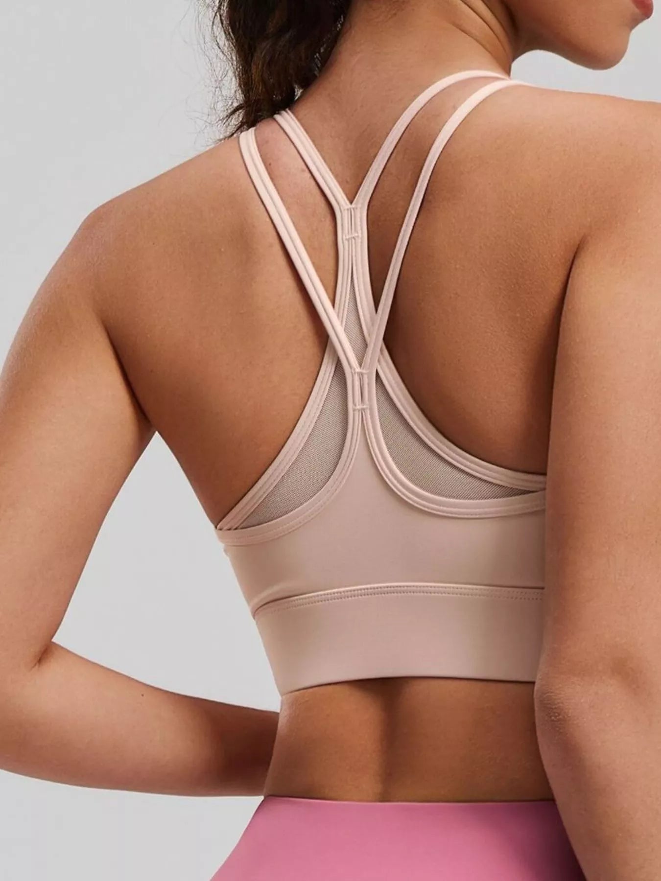The Greta Scoop Neck Sports Bra