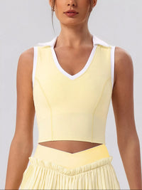 The Cleo Twist Top & Pleated Skirt Set