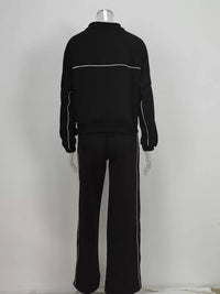 The Haven Zip Jacket & Wide-Leg Pant Set