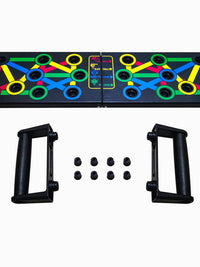 14 in 1 Push-Up Rack Board Training Sport Workout Fitness Gym Equipment Push up Stand for ABS Abdominal Muscle Building Exercise