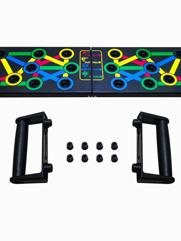 14 in 1 Push-Up Rack Board Training Sport Workout Fitness Gym Equipment Push up Stand for ABS Abdominal Muscle Building Exercise