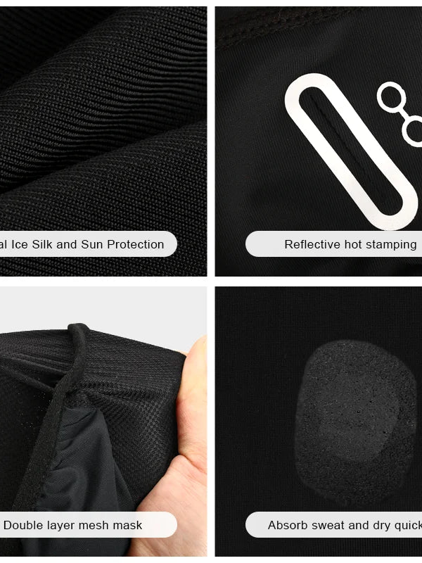 Stay Cool & Protected: Summer Cycling Cap | Breathable Balaclava with Full Face Mask | Quick-Drying, Sun-Protective Headwear | Ideal for Biking & Motorcycling | Perfect Helmet Liner for Outdoor Adventures