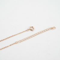 Silver Rosegold Plated 100 Language I Love You Projection Heart Pendant Necklace