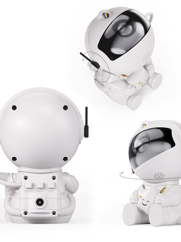 Starry Sky Astronaut Galaxy Projector LED Night Light: Ideal Home Decor for Bedroom, Children's Gifts