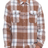 Men's Checkered Soft Flannel Shacket