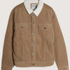 Casual Corduroy Lined Trucker Jacket