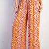 Floral Print Gauze Palazzo Pants