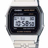 Casio Mens Classic Stainless Steel Digital Watch A158W-1