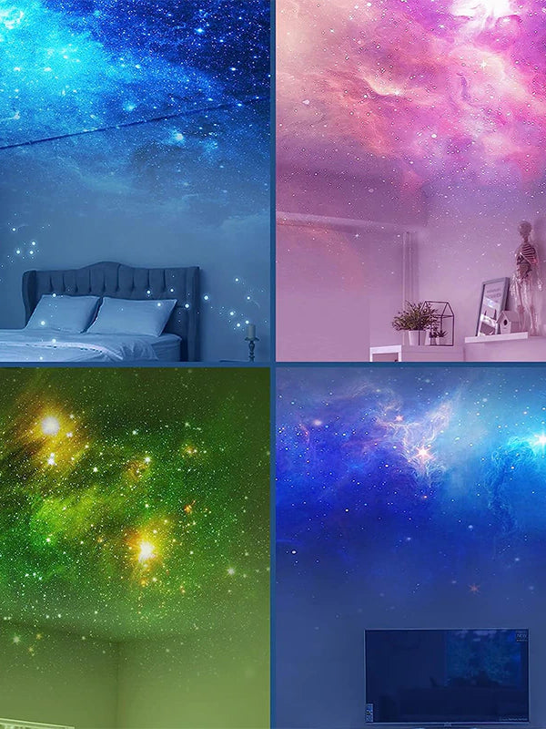 Starry Sky Astronaut Galaxy Projector LED Night Light: Ideal Home Decor for Bedroom, Children's Gifts
