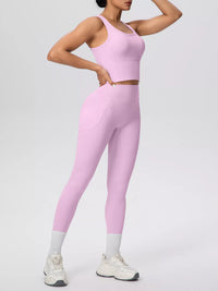 The Lucia Scoop Tank & Legging Set