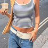 Striped Scoop Neck Tank