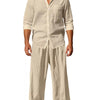 The Sorrento Linen Shirt Set
