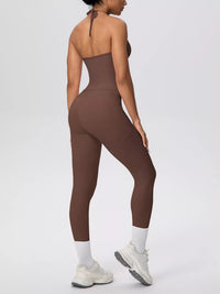 The Lucia Soft Halter Cami & Legging Set