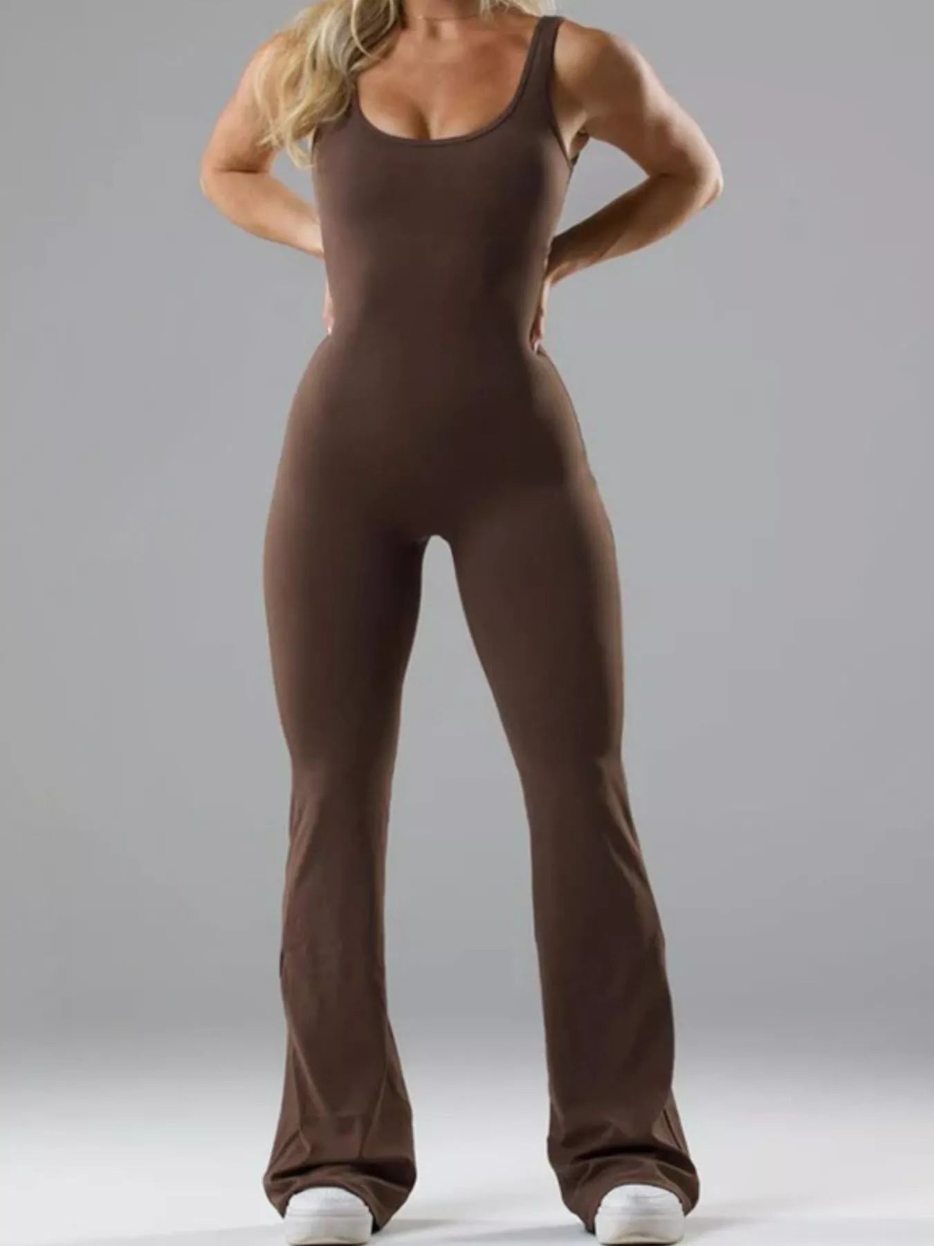 The Eden Seamless Flare Jumpsuit