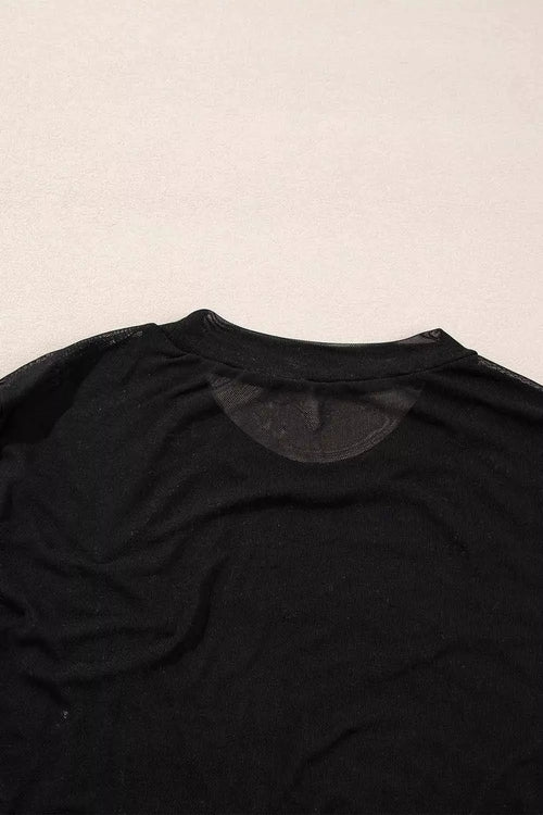 Rhinestone Long Sleeve Bodysuit