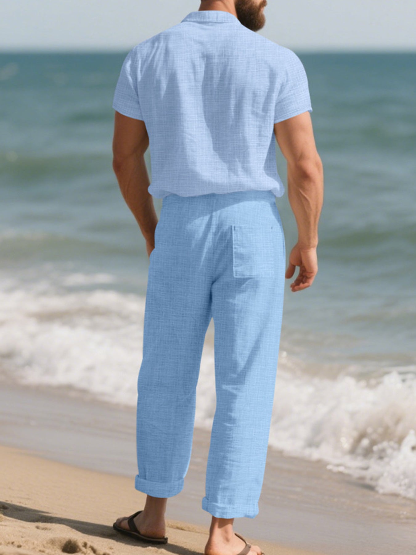 The Ashford Shirt & Pants Set – casual shirt and pants set, view 7