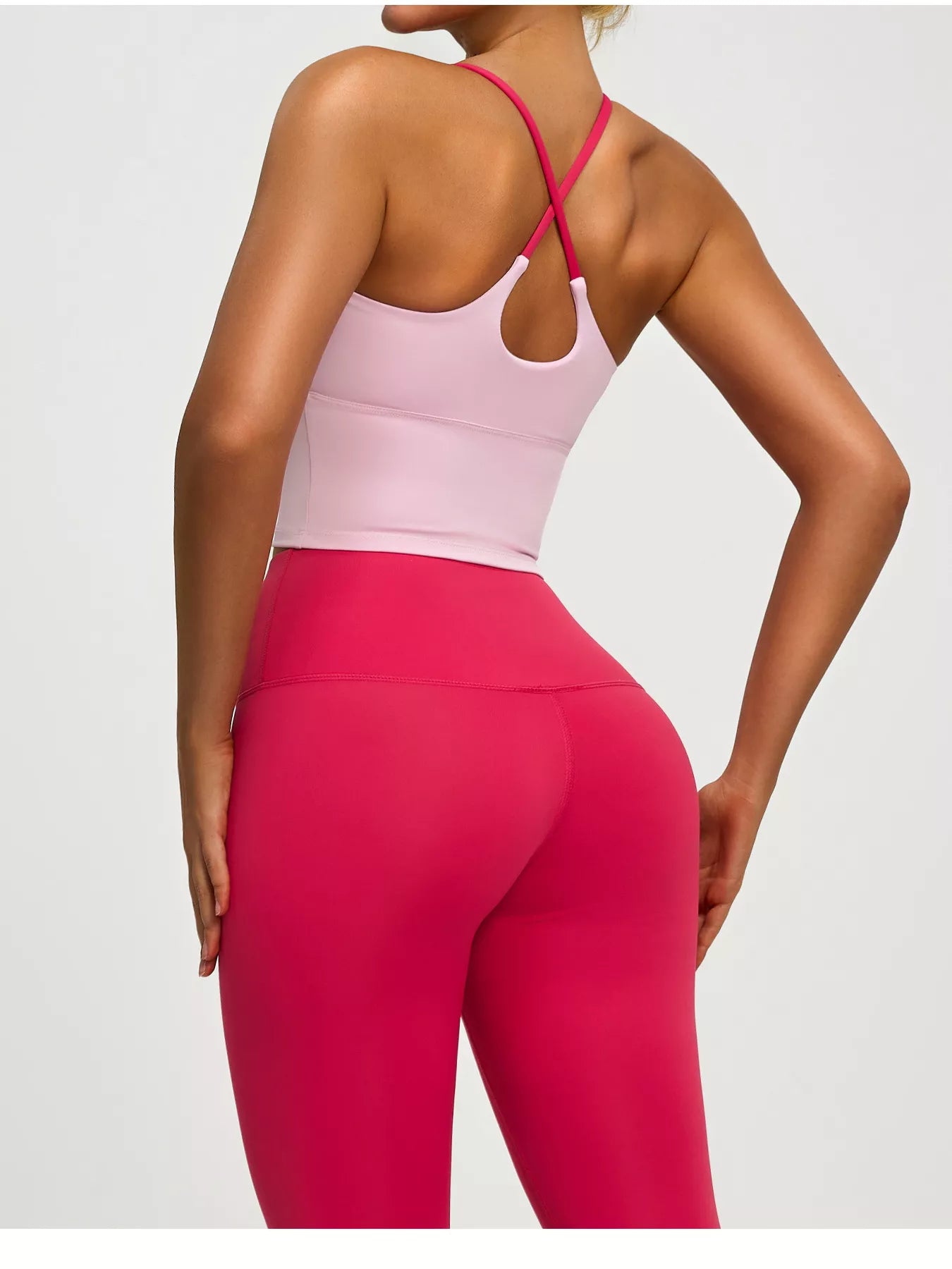 The Greta Criss-Cross Back Sports Bra