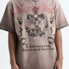 Men's Whispering Winds Graphic Vintage Round Neck T-Shirt