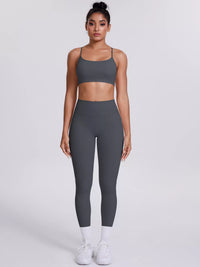 The Lucia Criss-Cross Cami & Legging Set
