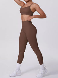 The Lucia Criss-Cross Cami & Legging Set
