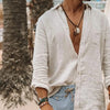 Men's Plus Size Button Up Long Sleeve Shirt