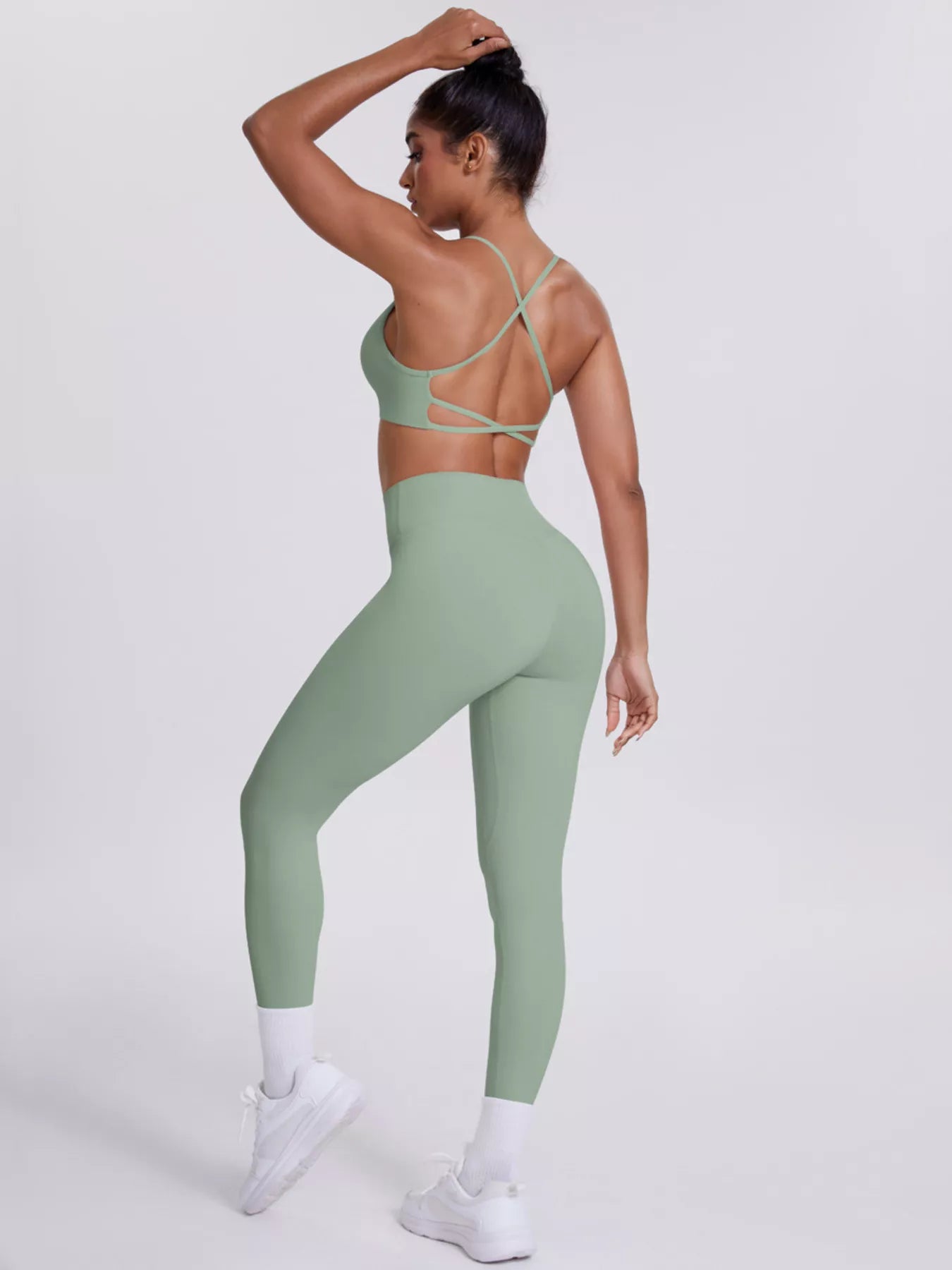 The Lucia Criss-Cross Cami & Legging Set