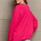 Full Size Round Neck Long Sleeve Sweatshirt