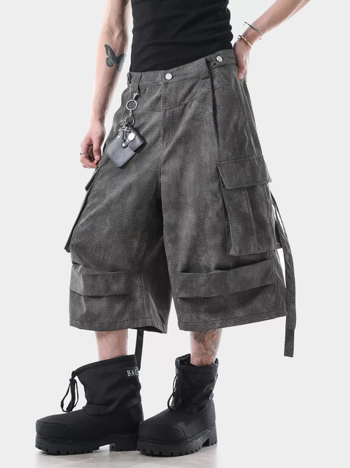 Men's Vintage Washed Cargo Shorts