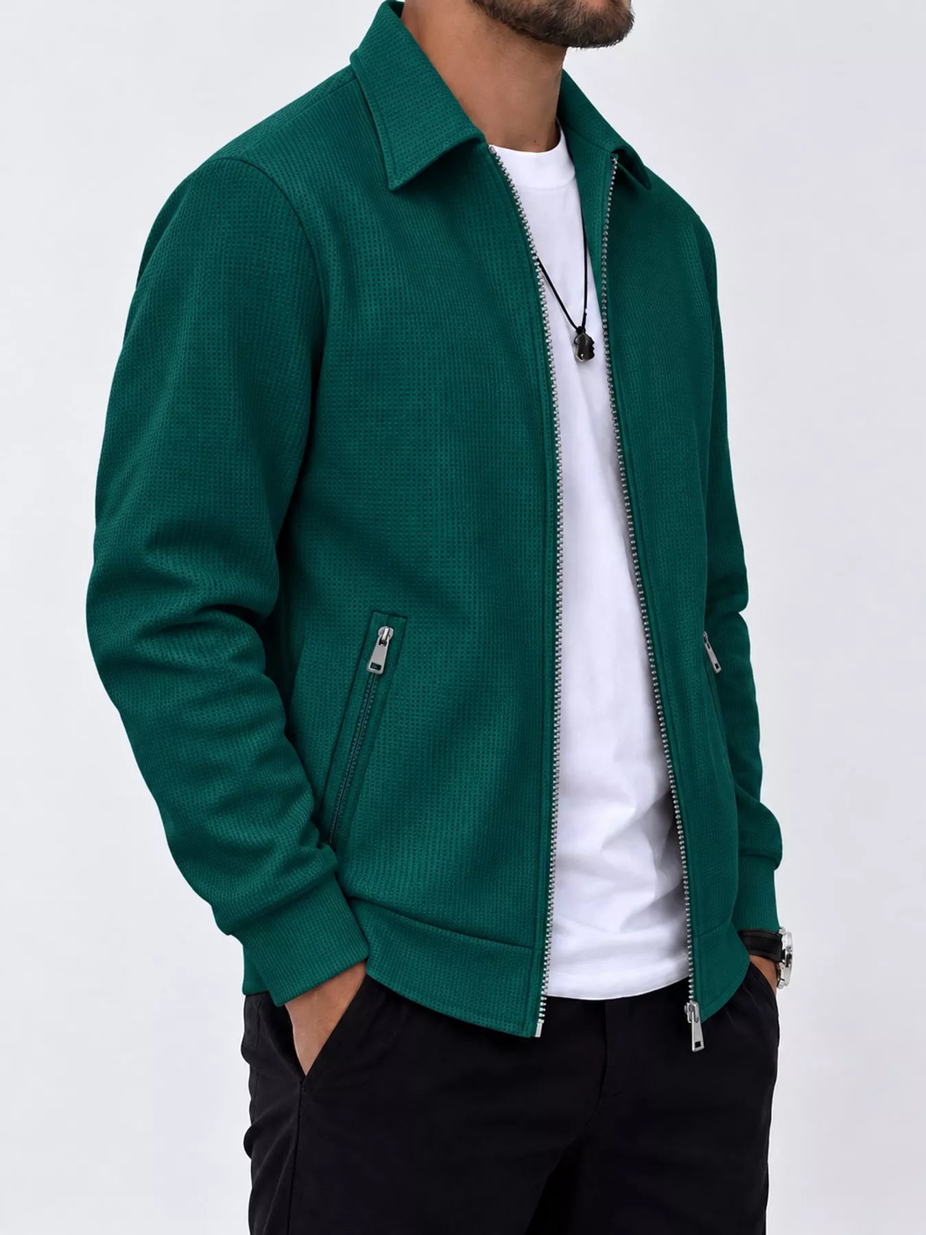 The Easton Lined Zip Jacket