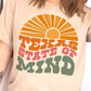 TEXAS STATE OF MIND Graphic T-Shirt