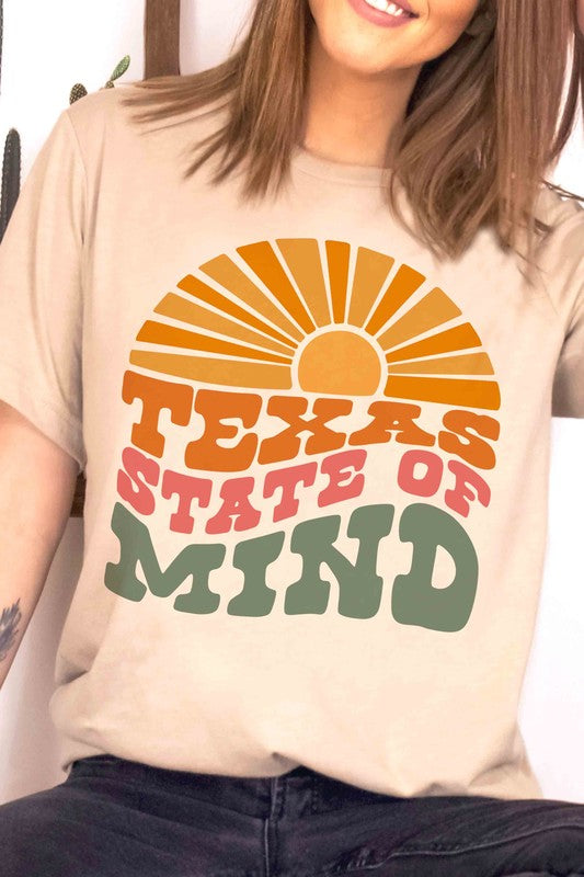 TEXAS STATE OF MIND Graphic T-Shirt