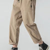 Men's Plus Size Drawstring Wide Leg Pants