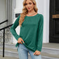 Round Neck Long Sleeve T-Shirt