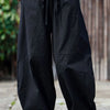 Men's Plus Size Casual Drawstring Wide Leg Pants