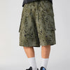 Men's Camo Print Cargo Shorts