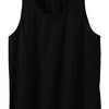 KingSize Men's Big & Tall Heavyweight Cotton Tank - Black