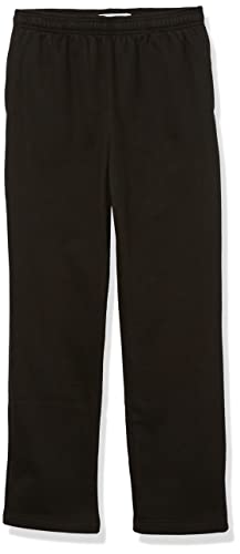 Amazon Essentials Men's Fleece Sweatpants (Available in Big & Tall), Black